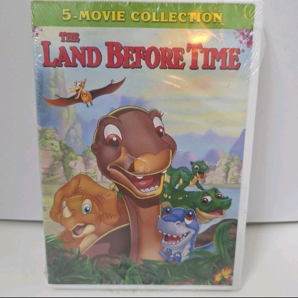 The Land Before Time 5-Movie Collection DVD Set Animated Dinosaurs New Sealed